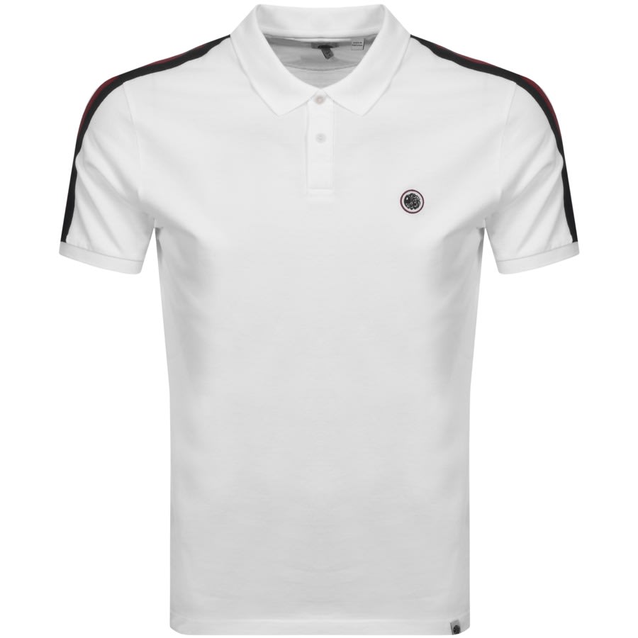 Alternative Image for ProductPretty Green Tilby Short Sleeve Polo White1